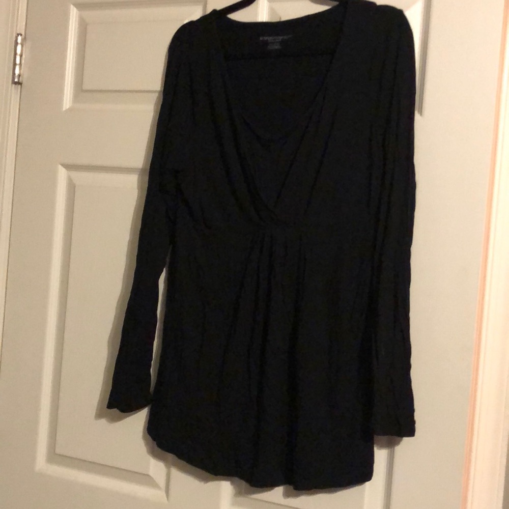 Black Liz Lange XXL Maternity Top
